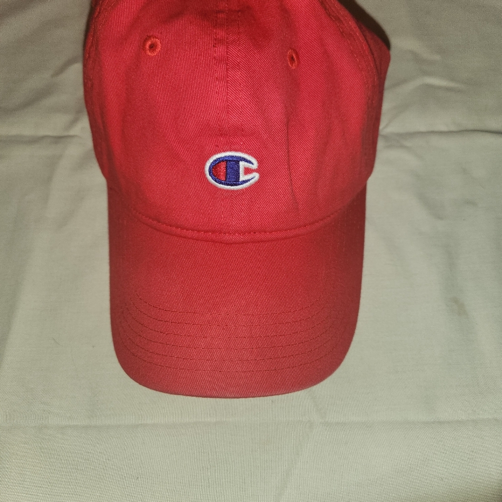 Authentic Red champion hat